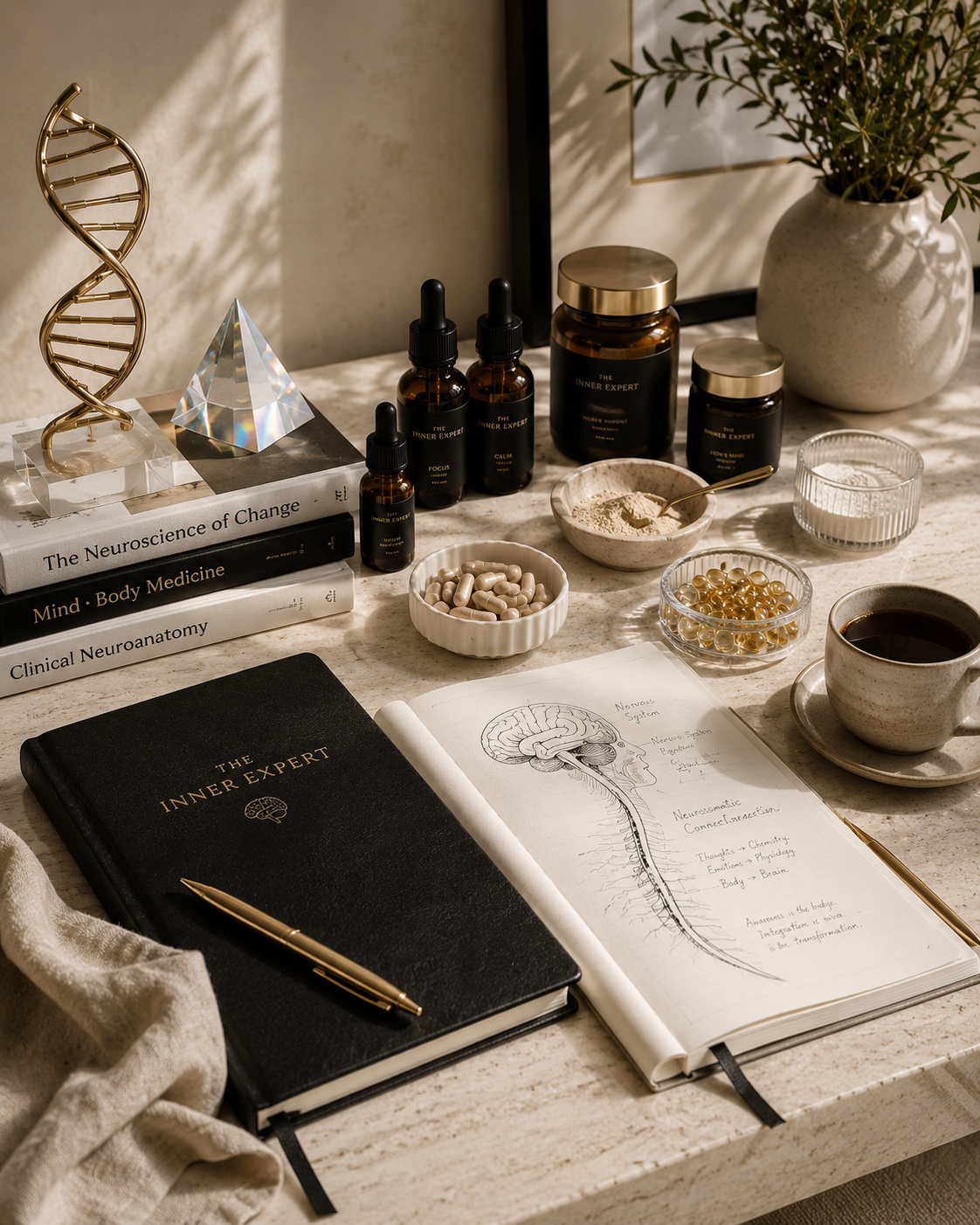 The Inner Expert women's health practice materials